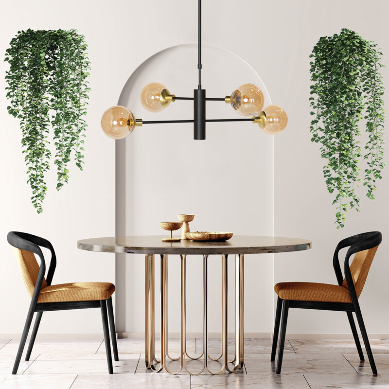 steinhauer-hanglamp-constellation-messing-metaal-ø90cm-e14-3805me-1