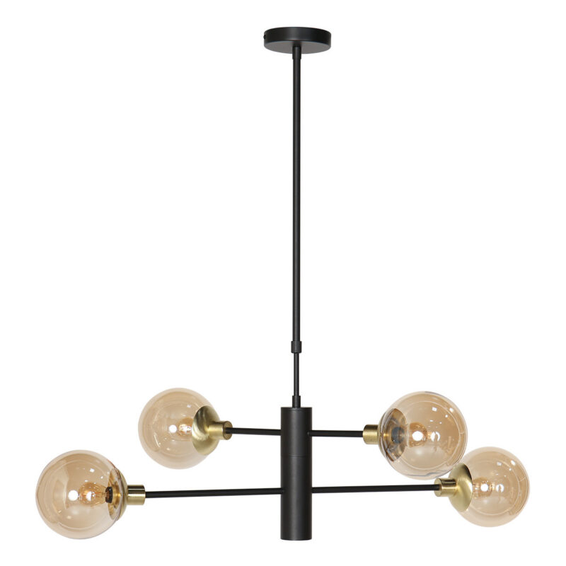 steinhauer-hanglamp-constellation-messing-metaal-ø90cm-e14-3805me-1