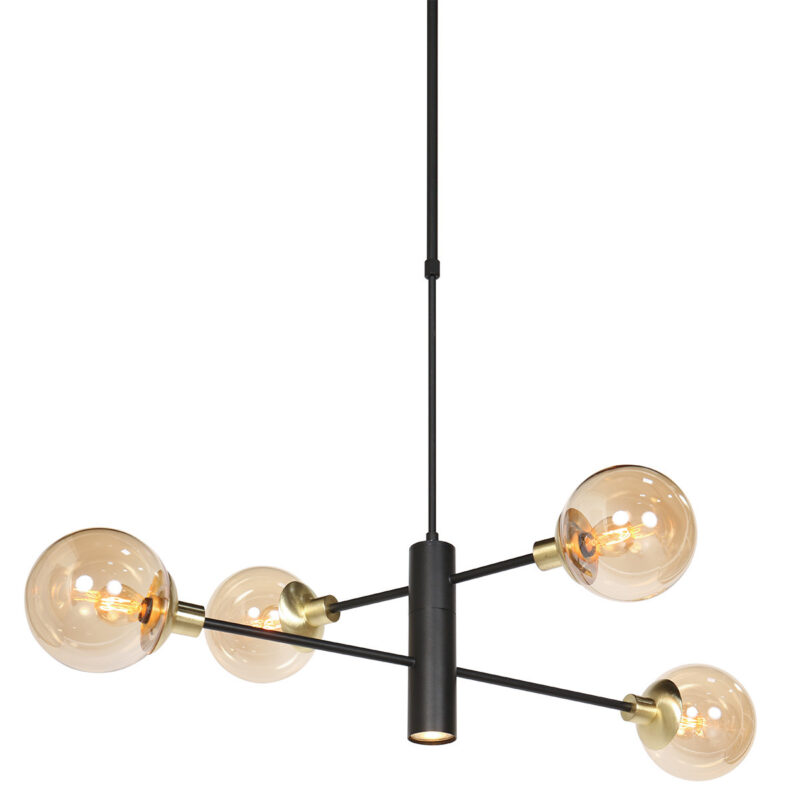 steinhauer-hanglamp-constellation-messing-metaal-ø90cm-e14-3805me-1
