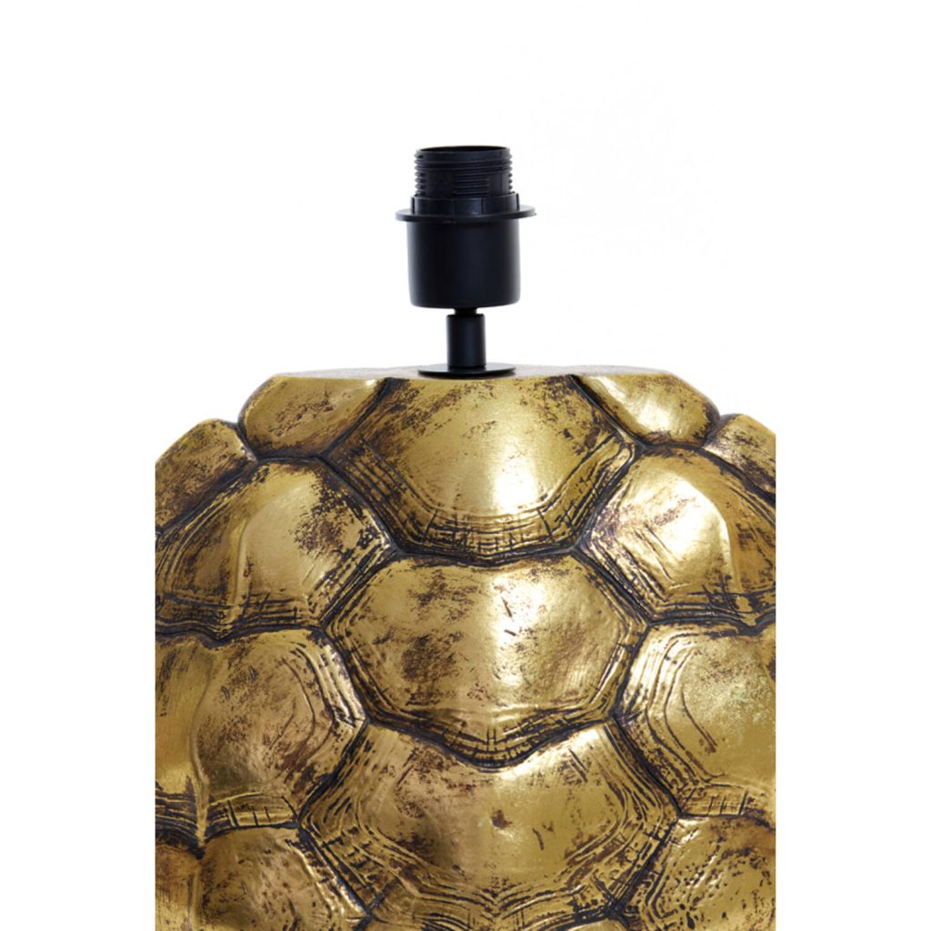 Schildpad tafellamp met zwarte kap Light & Living Turtle - Afbeelding 3
