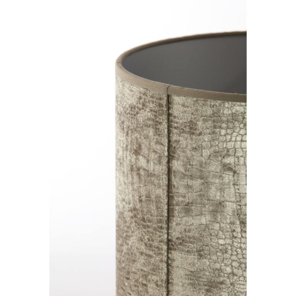 Zwarte klassieke tafellamp met blauwe kap Light & Living Helabima - Afbeelding 5
