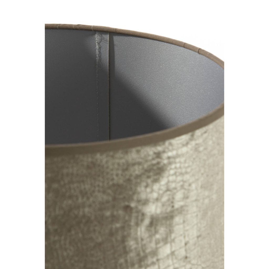 Zwarte klassieke tafellamp met blauwe kap Light & Living Helabima - Afbeelding 6