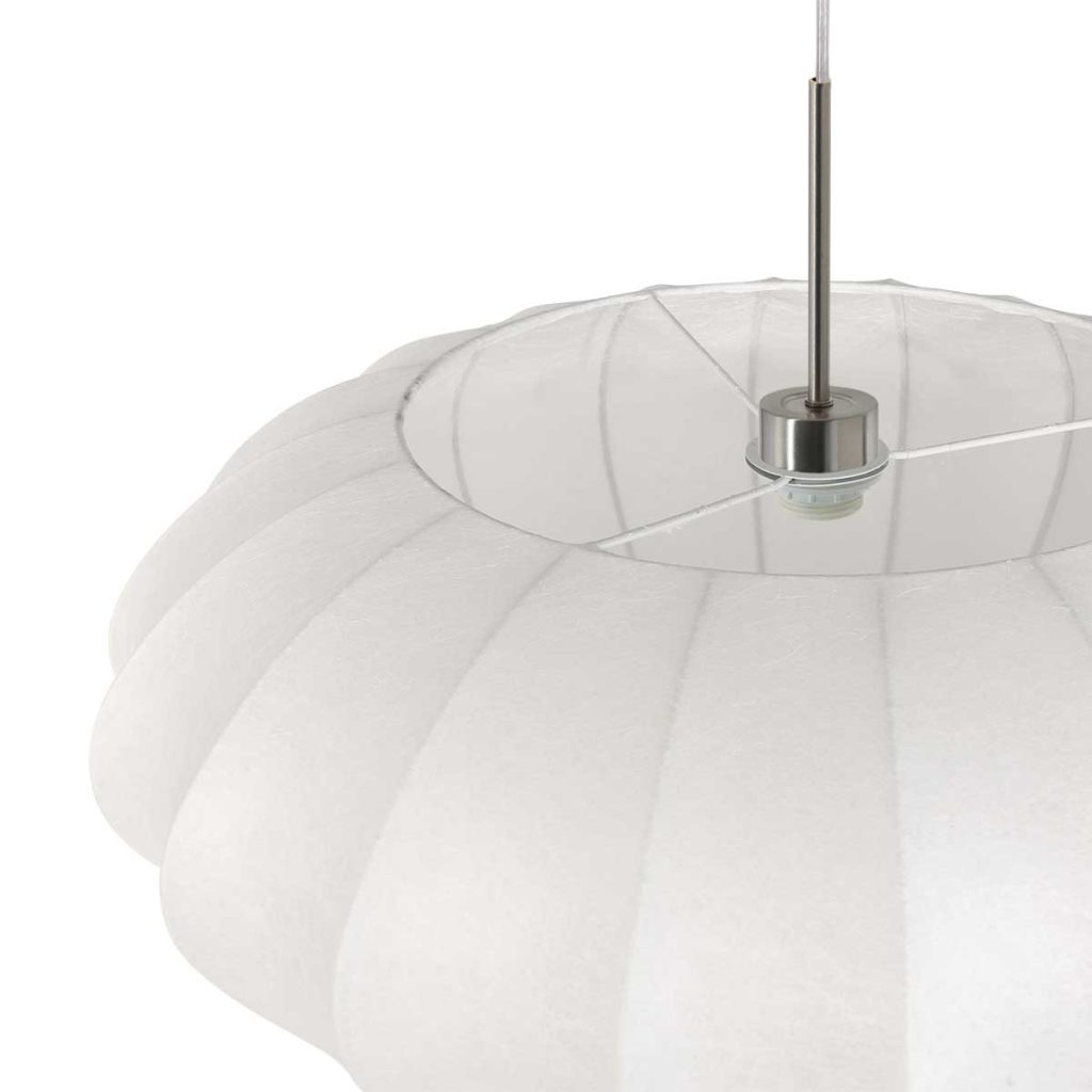 Hanglamp met witte kap Steinhauer Sparkled light - Afbeelding 5