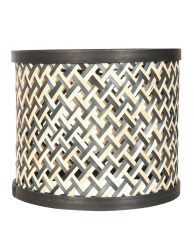 hoge-stijlvolle-bamboe-lampenkap-zwart-lampenkappen-steinhauer-lampenkappen-naturel-en-zwart-k3084bs