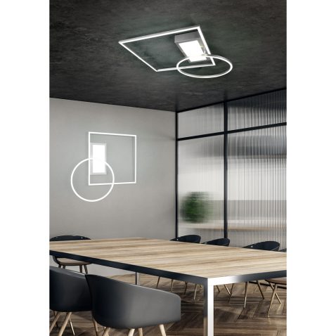 Wooden meeting room interior