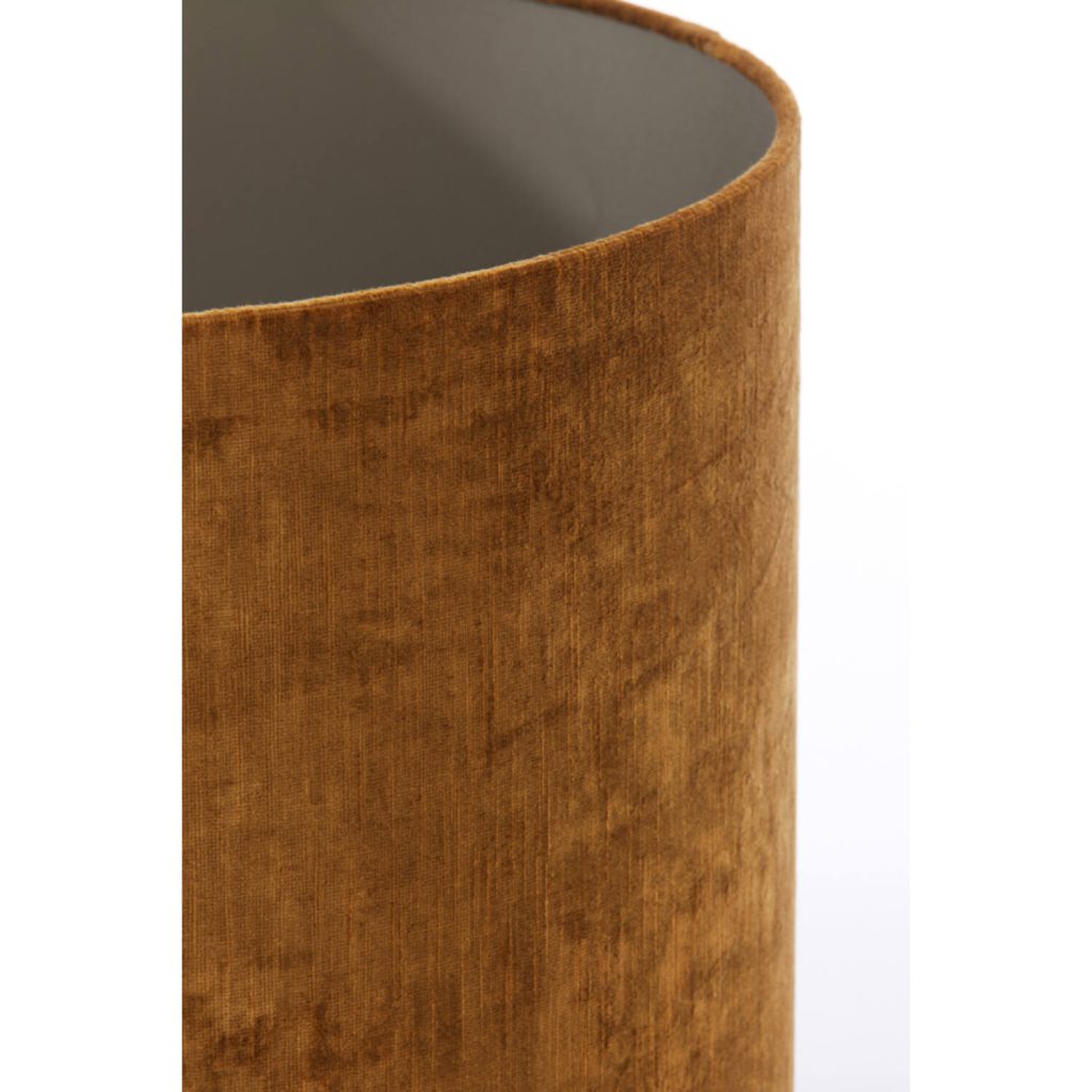 Moderne zwarte vloerlamp met gouden kap Light & Living Jamiri - Afbeelding 4