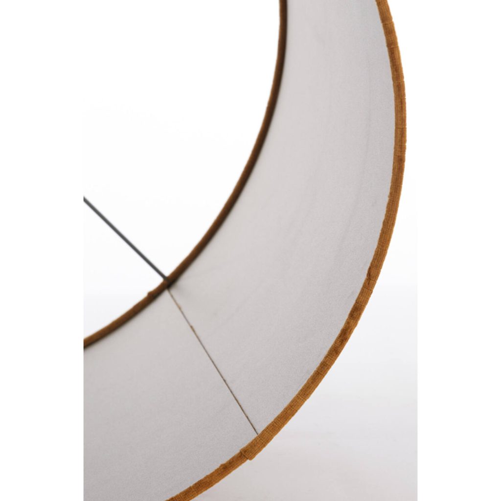 Moderne zwarte vloerlamp met gouden kap Light & Living Jamiri - Afbeelding 8
