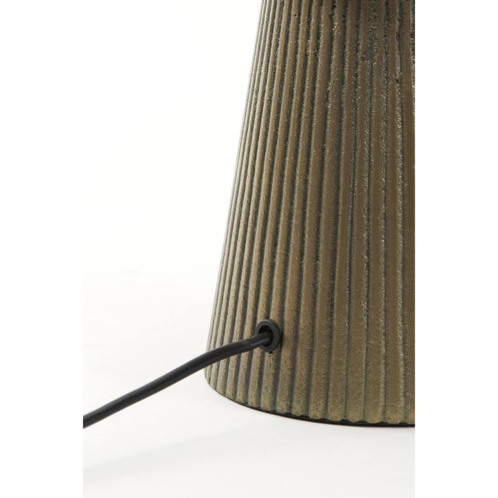 Ronde klassieke tafellamp met lichte kap Light & Living Shaka - Afbeelding 4