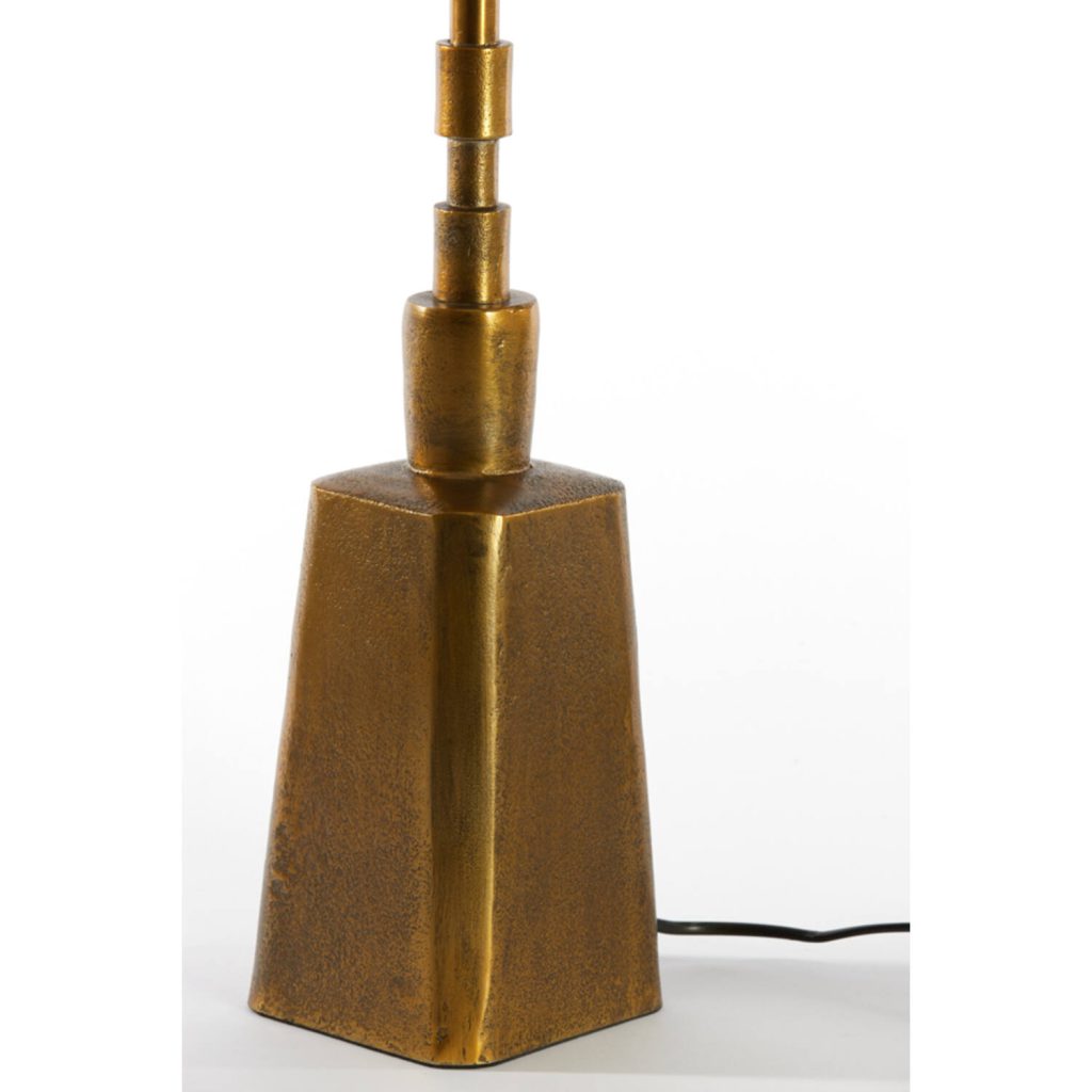 klassieke vloerlamp met blauwe velours kap Light & Living Donah - Afbeelding 3