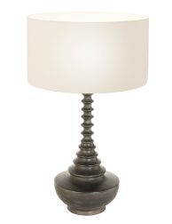 klassieke-wit-zwarte-ronde-tafellamp-tafellamp-steinhauer-bois-antiekzwart-en-wit-3755zw-1