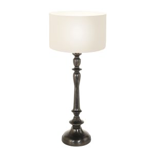 annelighting-tafellamp-bois-zwart-houtlinnen-ø30cm-e27-3764zw-1