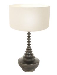 klassieke-zwart-witte-tafellamp-tafellamp-steinhauer-bois-antiekzwart-en-linnenwit-3760zw-1
