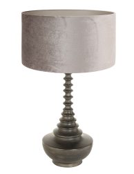 klassieke-zwarte-tafellamp-zilveren-kap-tafellamp-steinhauer-bois-antiekzwart-en-zilver-3758zw
