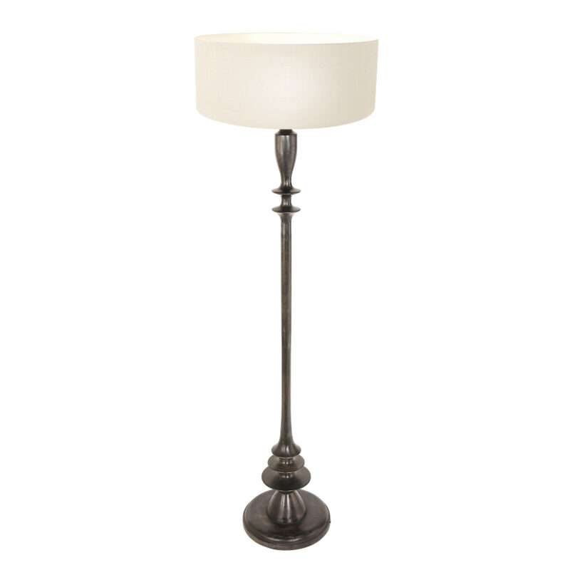 annelighting-vloerlamp-bois-zwart-houtlinnen-ø50cm-e27-3778zw-1