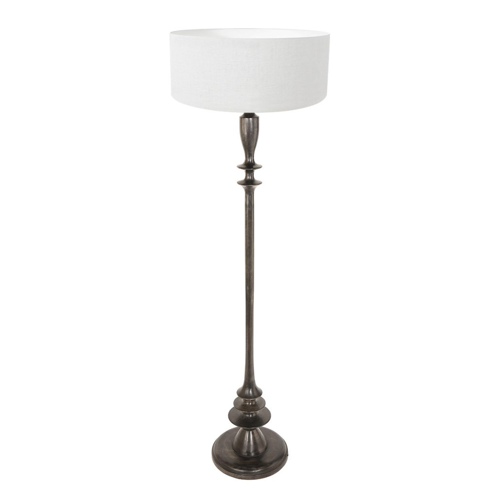 annelighting-vloerlamp-bois-zwart-houtlinnen-ø50cm-e27-3778zw-1