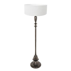 klassieke-zwarte-vloerlamp-witte-lampenkap-vloerlamp-steinhauer-bois-antiekzwart-en-linnenwit-3778zw