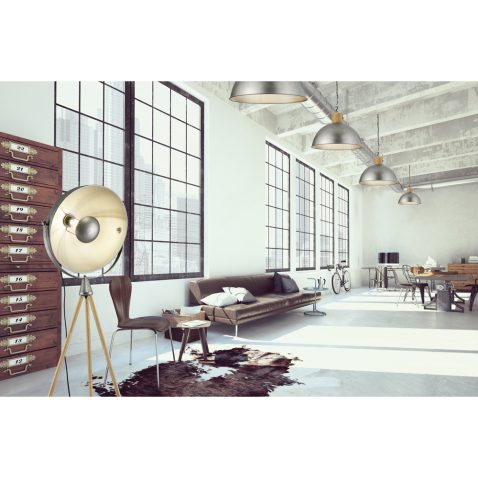 Interior design of  modern Living room. 3d rendering
