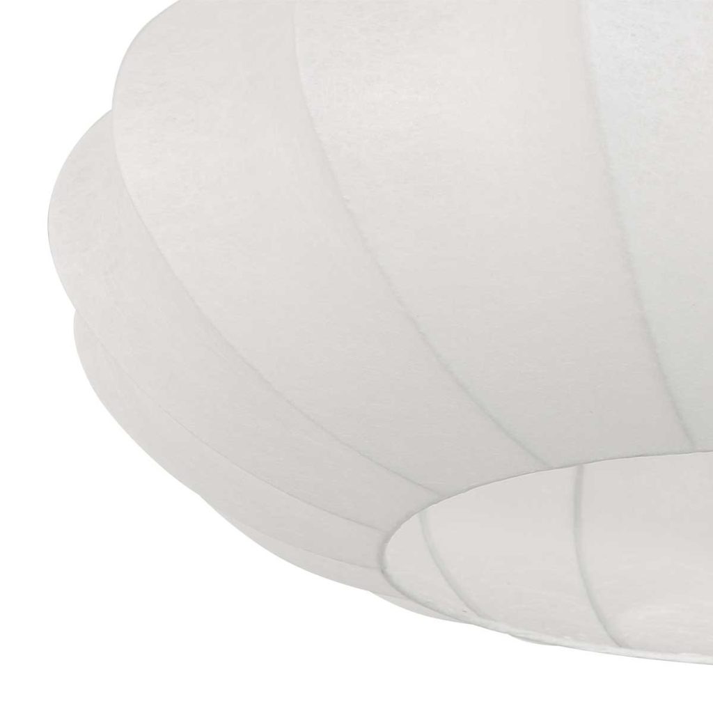 Mat zwarte hanglamp met witte kap Steinhauer Sparkled light - Afbeelding 3