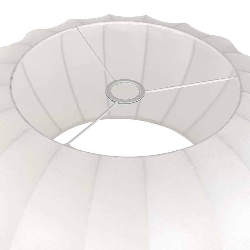 Mat zwarte hanglamp met witte kap Steinhauer Sparkled light - Afbeelding 8