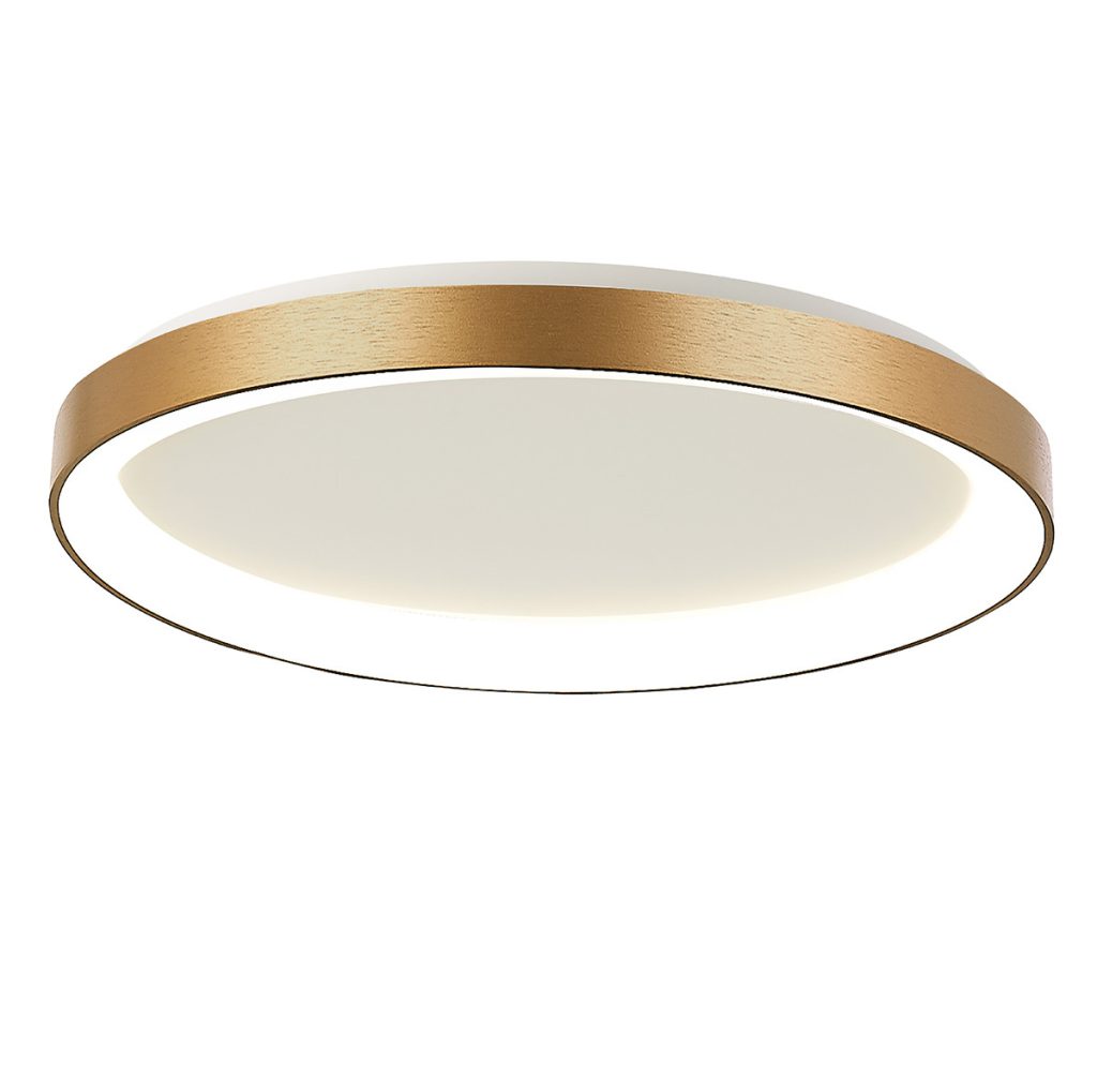 minimalistische-gouden-led-plafondlamp-rond-plafonnieres-steinhauer-ringlede-goud-en-wit-3691go