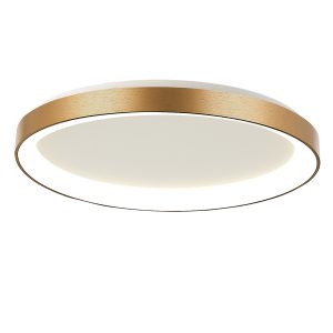 minimalistische-gouden-led-plafondlamp-rond-plafonnieres-steinhauer-ringlede-goud-en-wit-3691go