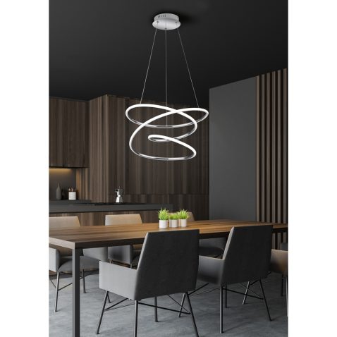 Dark wooden kitchen corner with table
