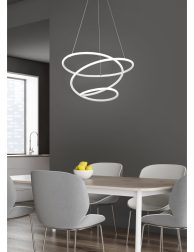 Gray kitchen and dining room corner