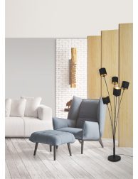 Modern bright interior . 3D rendering