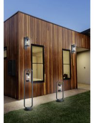 Dusk shot of a contemporary Australian home