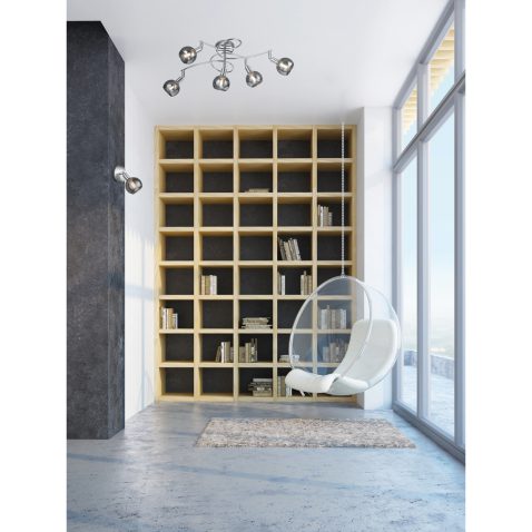 minimalism style interior of dining room, 3d rendering