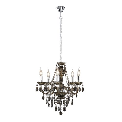 moderne-chroom-met-zwarte-kroonluchter-reality-lüster-r1107-02