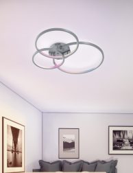 white color interior design 3d illustration