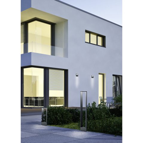 Haus Kubus Abendstimmung