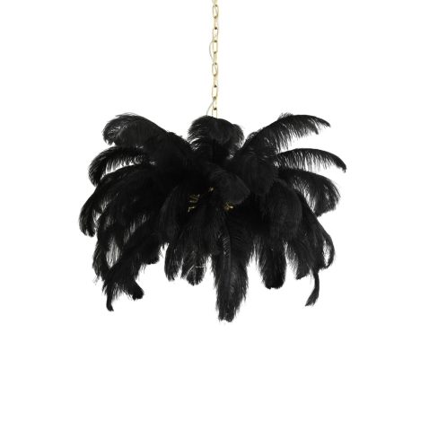 moderne-goud-met-zwarte-veren-hanglamp-light-and-living-feather