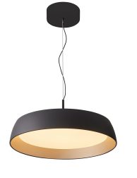 moderne-hanglamp-zwart-met-gouden-binnenkant-hanglamp-steinhauer-mykty-goud-en-zwart-3689zw
