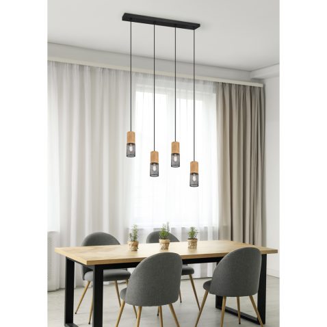 Modern room interior with chairs and table
