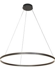 moderne-hanglamp-zwart-met-ledverlichting-hanglamp-steinhauer-ringlux-geborsteld-staal-zwart-3676zw