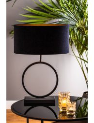 moderne-lampenkap-zwart-ovaal-light-and-living-velours-4