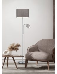 Modern home interior background, wall mockup, 3D render