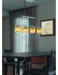 interior view of a modern living room in the  foregorund the mod