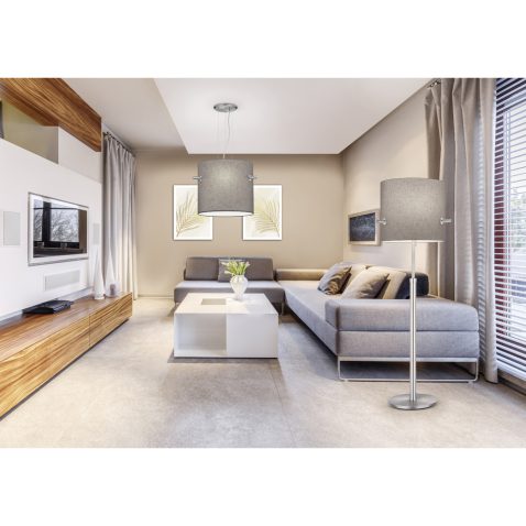 Big sofa in living room