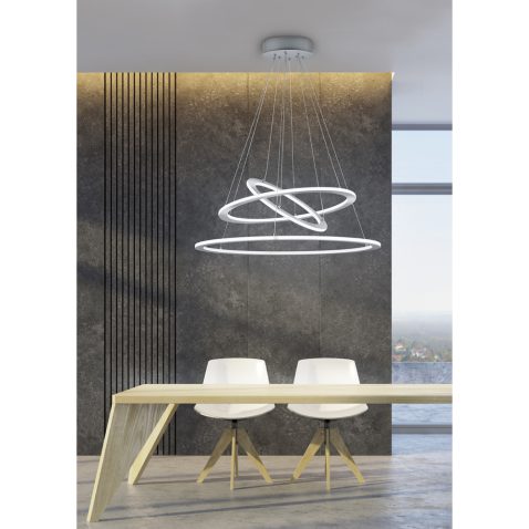 minimalism style interior of dining room