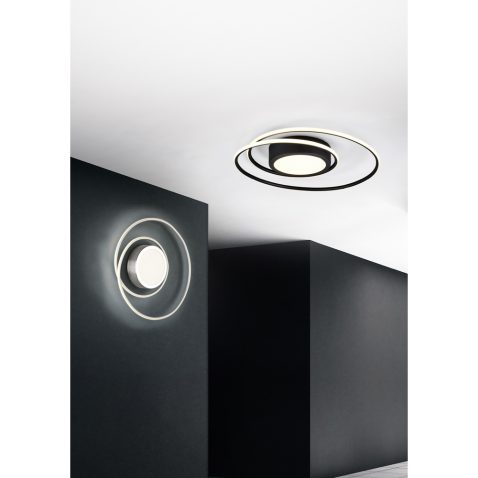Abstract contemporary geometric interior