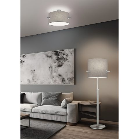 Panorama of luxury living room and dining area with sofa | Moder