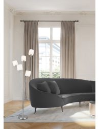 3d rendering of a contemporary modern Parisian apartment