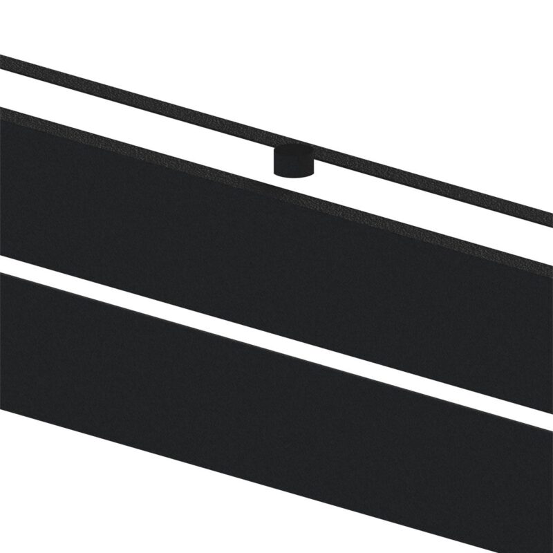 Moderne plafondlamp zwart met ledverlichting Steinhauer Bande - Afbeelding 10