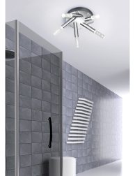 blue bathroom