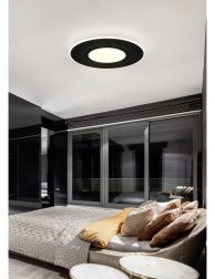 Bedroom with walk in closet