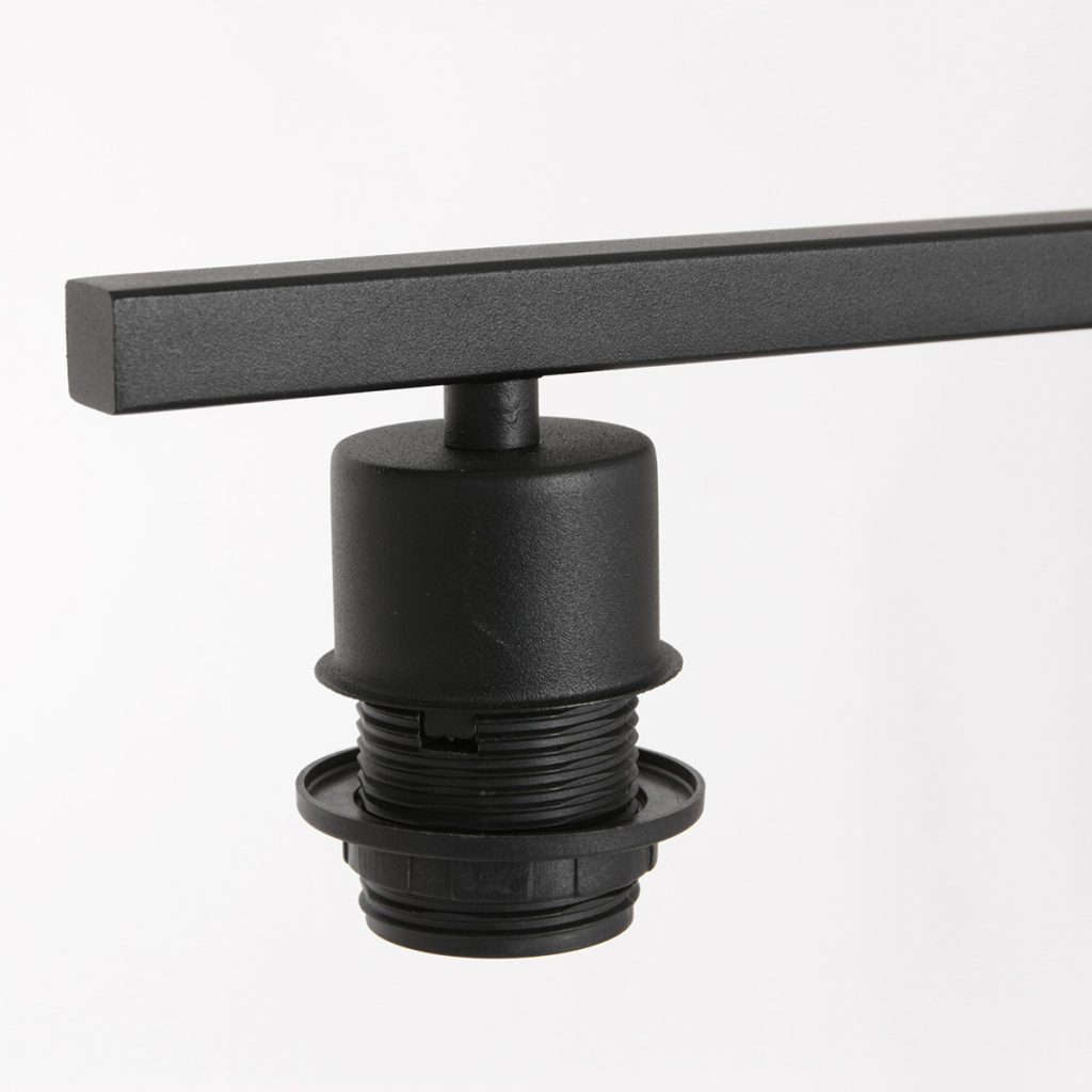 Moderne strakke tafellamp met rotan kap Steinhauer Stang - Afbeelding 4