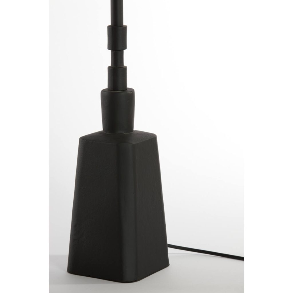 Donkere vloerlamp met blauwe velours kap Light & Living Donah - Afbeelding 3